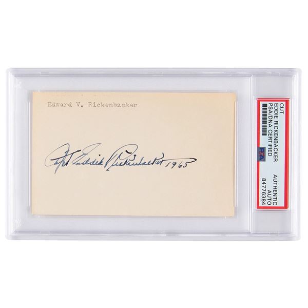 Eddie Rickenbacker Signature