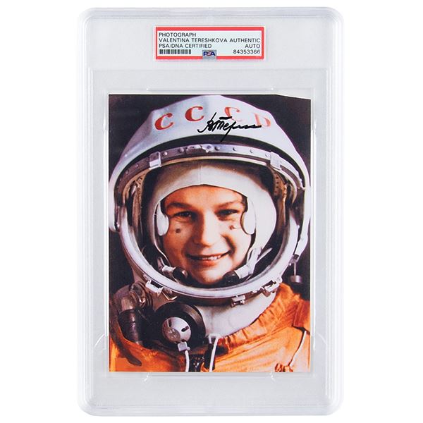 Valentina Tereshkova Signed Photograph