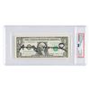 Image 1 : Andy Warhol Signed One Dollar Bill