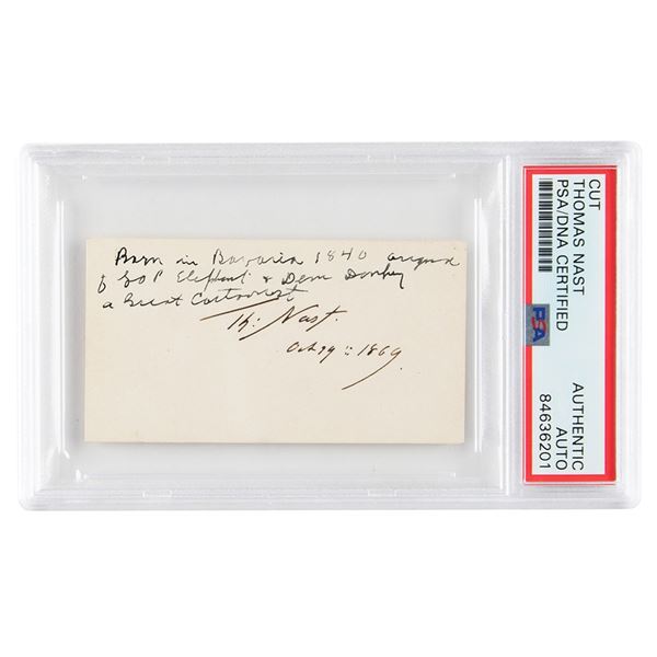 Thomas Nast Signature