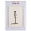 Image 1 : Charles Addams Original Sketch of Morticia Addams - PSA GEM MT 10