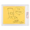 Image 1 : Matt Groening Original Sketch of Bart Simpson - PSA GEM MT 10