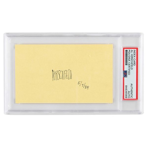 Al Hirschfeld Signature