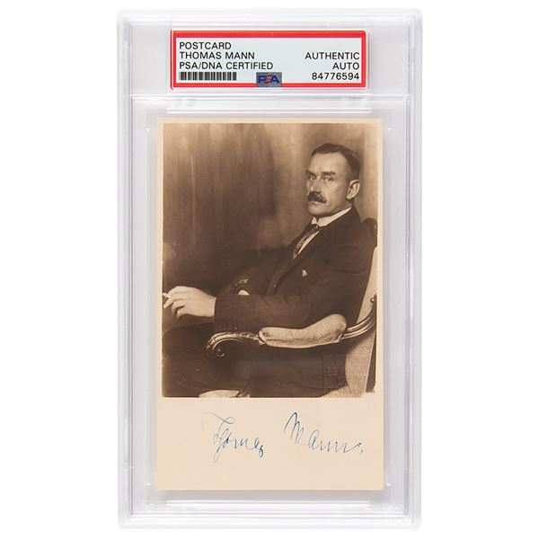Thomas Mann Signed Photograph