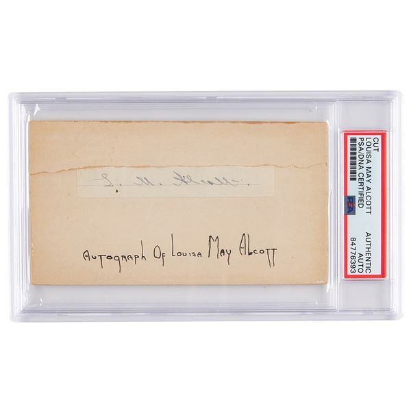 Louisa May Alcott Signature