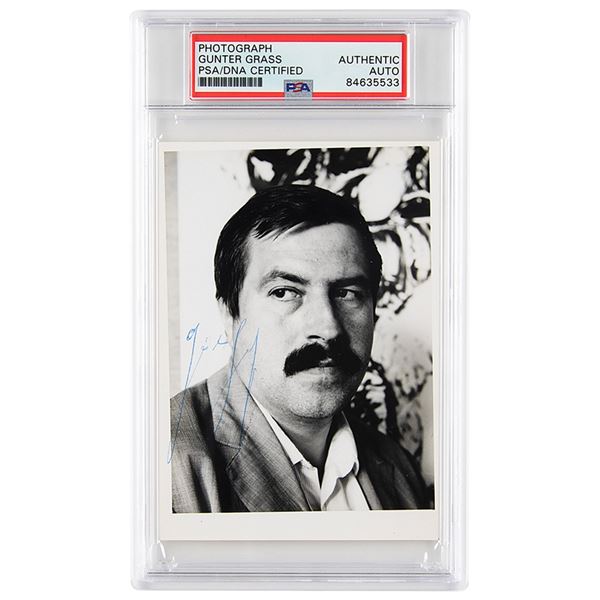 Gunter Grass Signed Photograph
