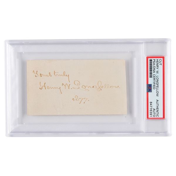 Henry Wadsworth Longfellow Signature