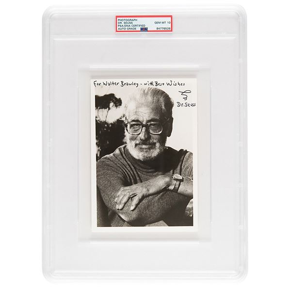 Dr. Seuss Signed Photograph