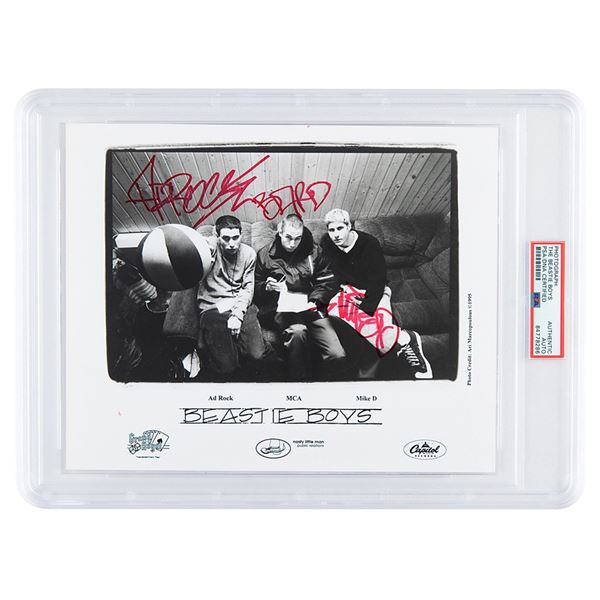 Beastie Boys Signed Photograph