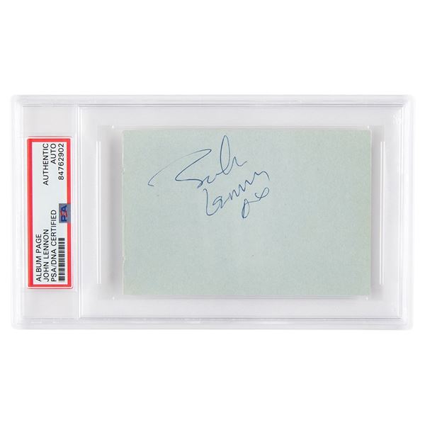 John Lennon Signature