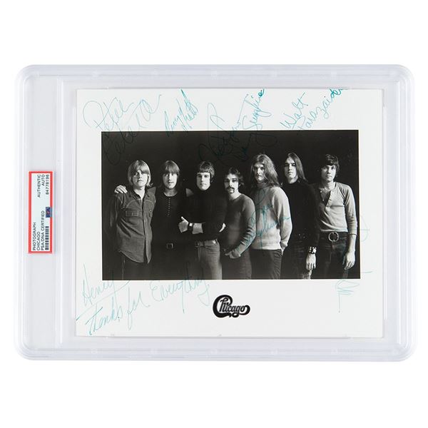 Chicago Signed Photograph