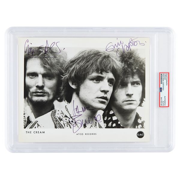 Cream Signed Photograph