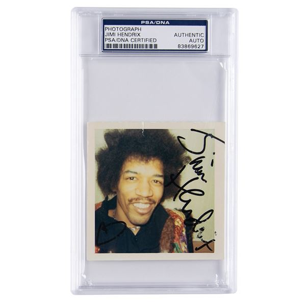 Jimi Hendrix Signed Photograph