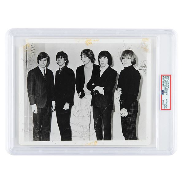 Rolling Stones Signed Photograph