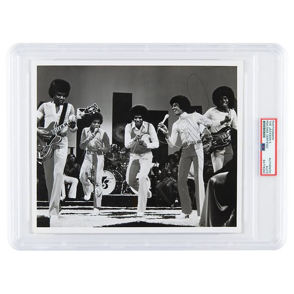 The Jackson 5 Signed Photograph