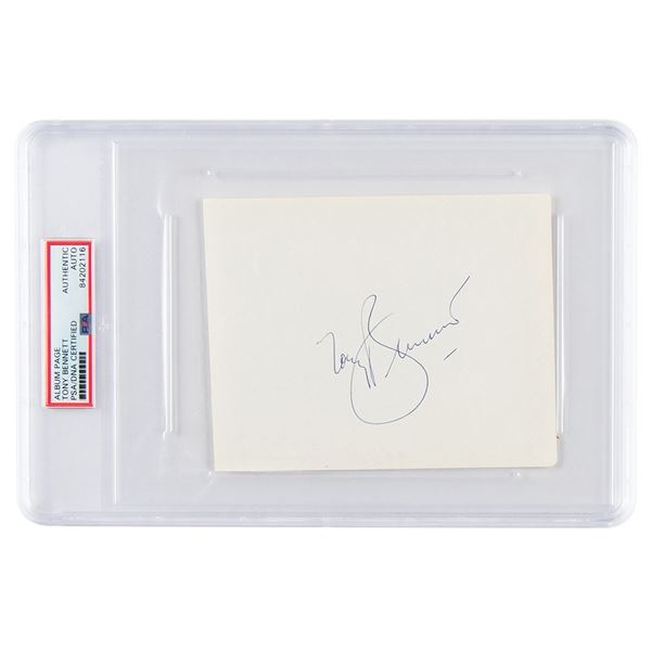 Tony Bennett Signature