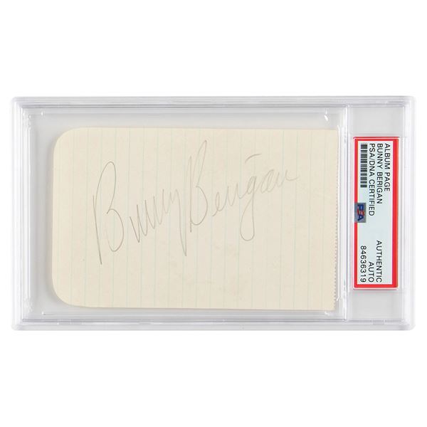 Bunny Berigan Signature