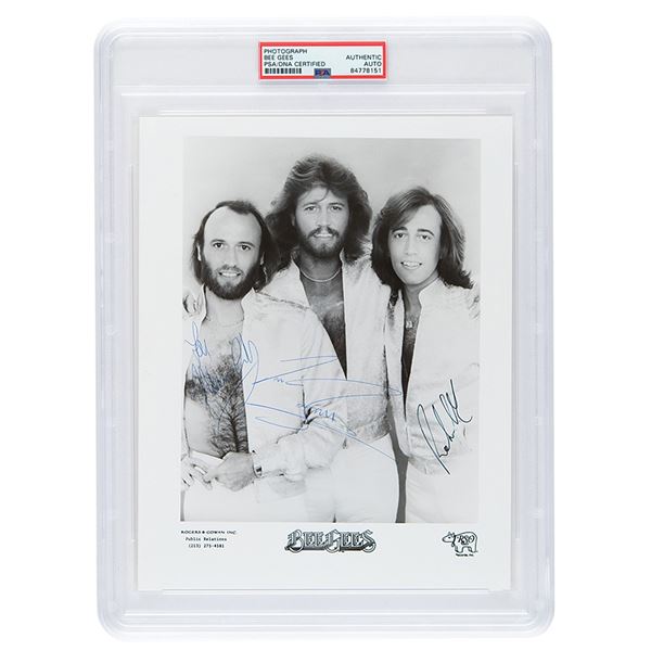 Bee Gees Signed Photograph
