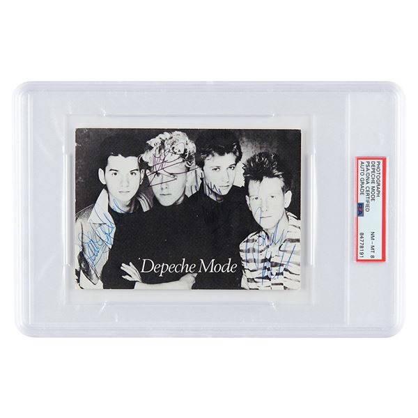 Depeche Mode Signed Photograph - NM-MT 8