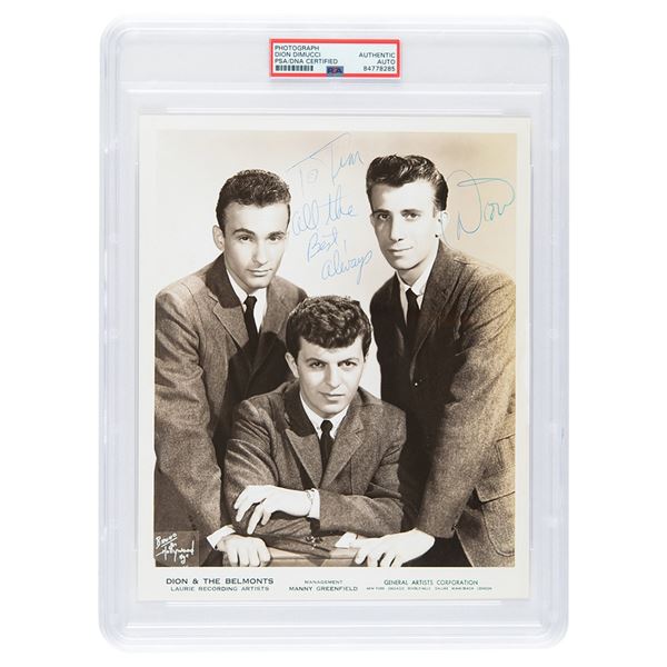 Dion DiMucci Signed Photograph