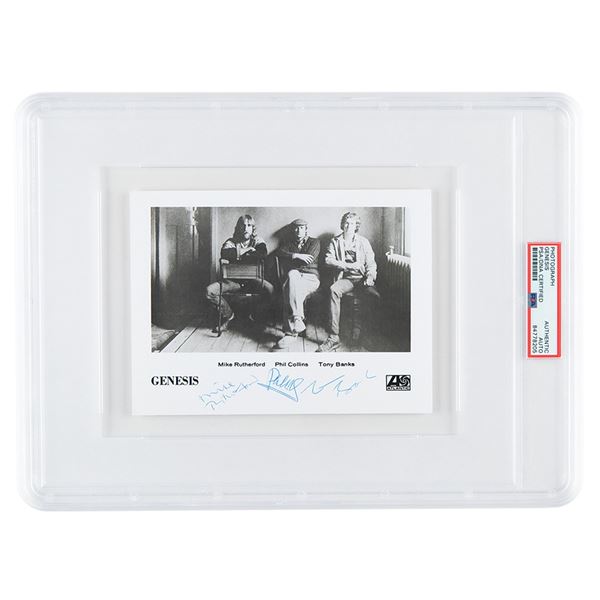 Genesis Signed Photograph
