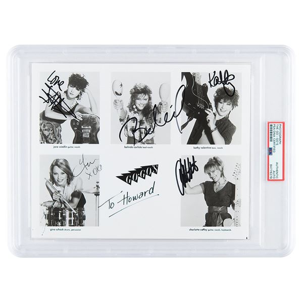 The Go-Go's Signed Photograph