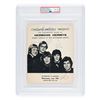 Image 1 : Herman's Hermits Signed Handbill - PSA NM-MT 8