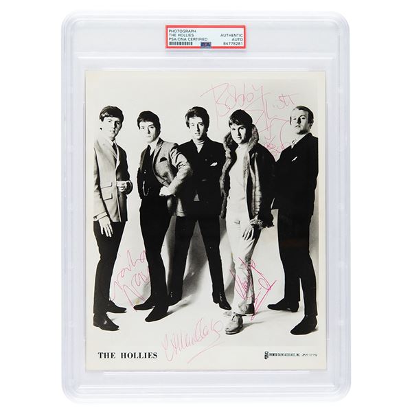The Hollies Signed Photograph