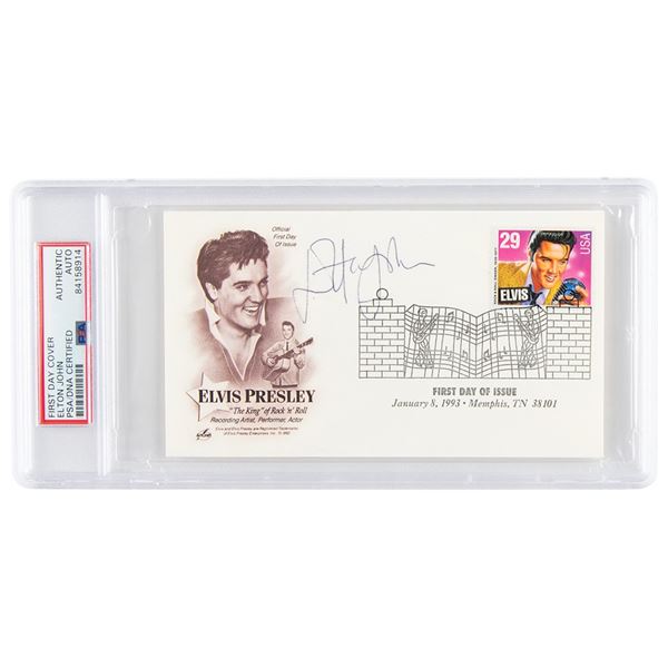Elton John Signed First Day Cover