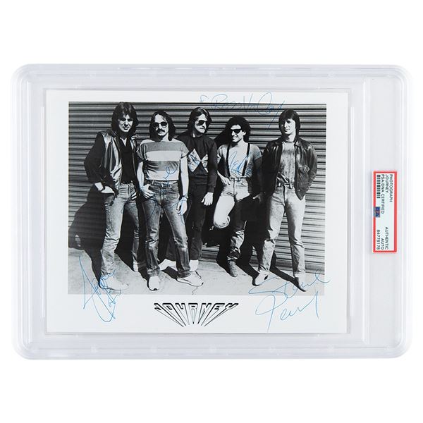 Journey Signed Photograph