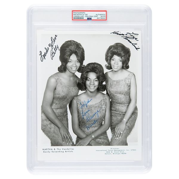 Martha and the Vandellas Signed Photograph