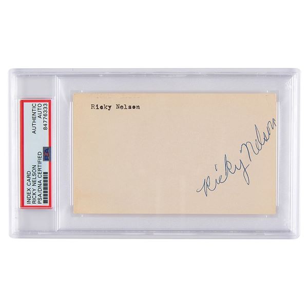 Ricky Nelson Signature