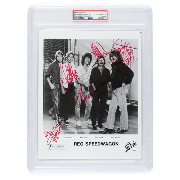REO Speedwagon Signed Photograph