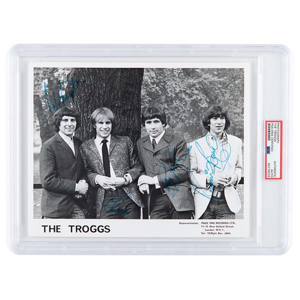 The Troggs Signed Photograph