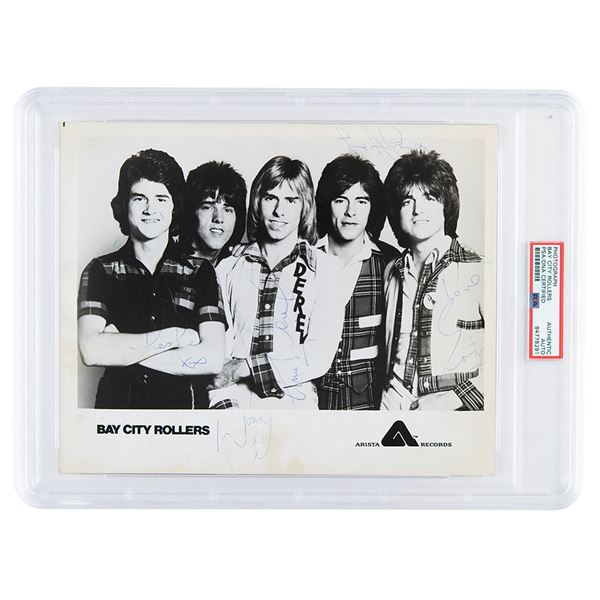 Bay City Rollers Signed Photograph