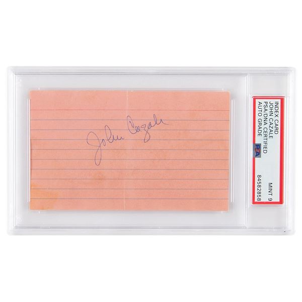 The Godfather: John Cazale Signature - PSA MINT 9