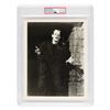 Image 1 : Boris Karloff Signed Photograph as Frankenstein - PSA NM-MT 8
