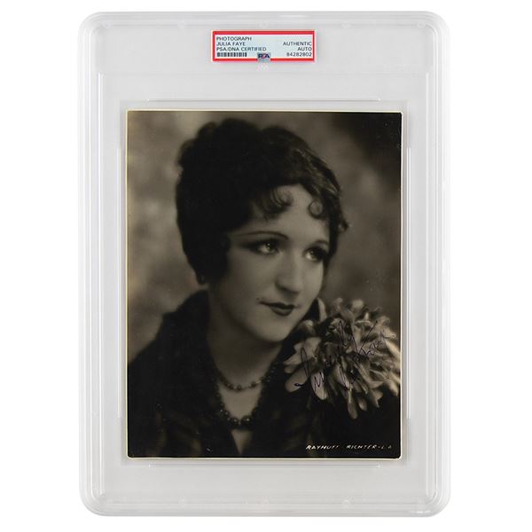 Julia Faye Signed Photograph