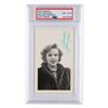Image 1 : Judy Garland Signed Photograph - PSA NM-MT 8