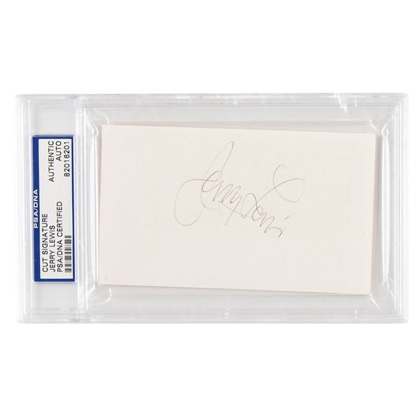 Jerry Lewis Signature