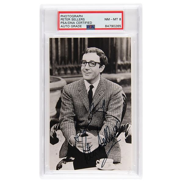 Peter Sellers Signed Photograph - PSA NM-MT 8