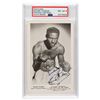 Image 1 : Ezzard Charles Signed Photograph - PSA NM-MT 8
