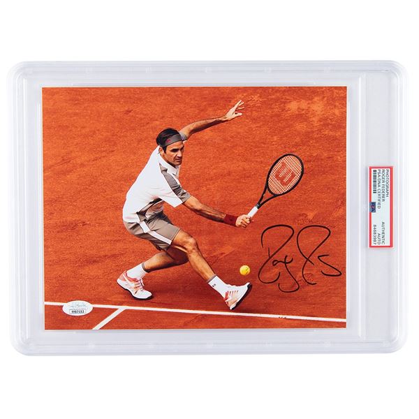 Roger Federer Signed Photograph