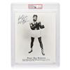 Image 1 : Sugar Ray Robinson Signed Photograph - PSA NM-MT 8
