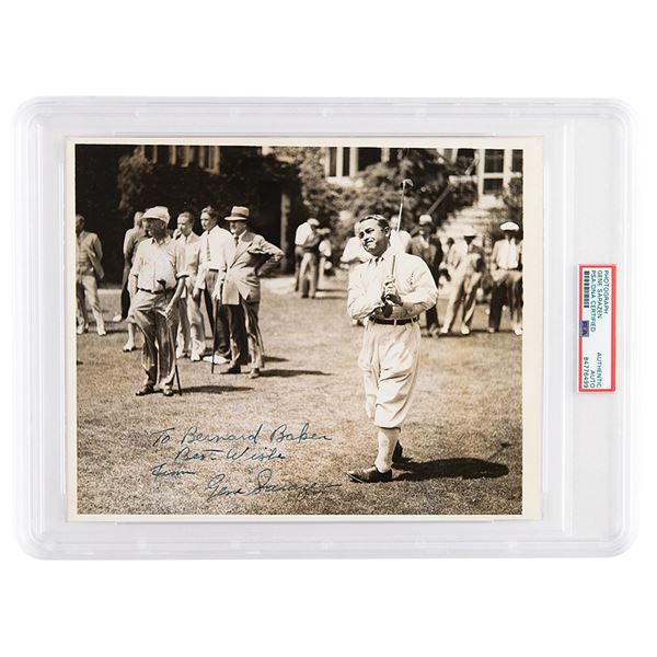 Gene Sarazen Signed Photograph