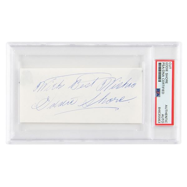 Eddie Shore Signature