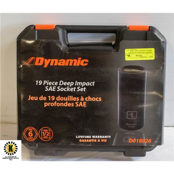 *EMPTY* DYNAMIC STANDARD IMPACT SOCKET CASE ? NEW