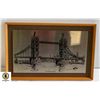 Image 1 : VINTAGE ETCHED METAL TOWER OF LONDON FRAMED