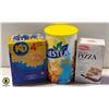 Image 1 : NESTEA ICED TEA  MIX, PIZZA CRUST MIX & 4 KRAFT
