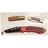 Image 1 : 2 VINTAGE POCKET KNIVES AND TACTICAL SURVIVAL